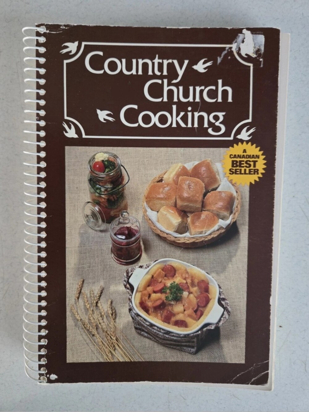 Country Church Cooking Josephburg Men's Country Church Cookbook Vintage